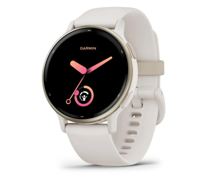 Zegarek sportowy Garmin vivoactive 5 kremowo złoty
